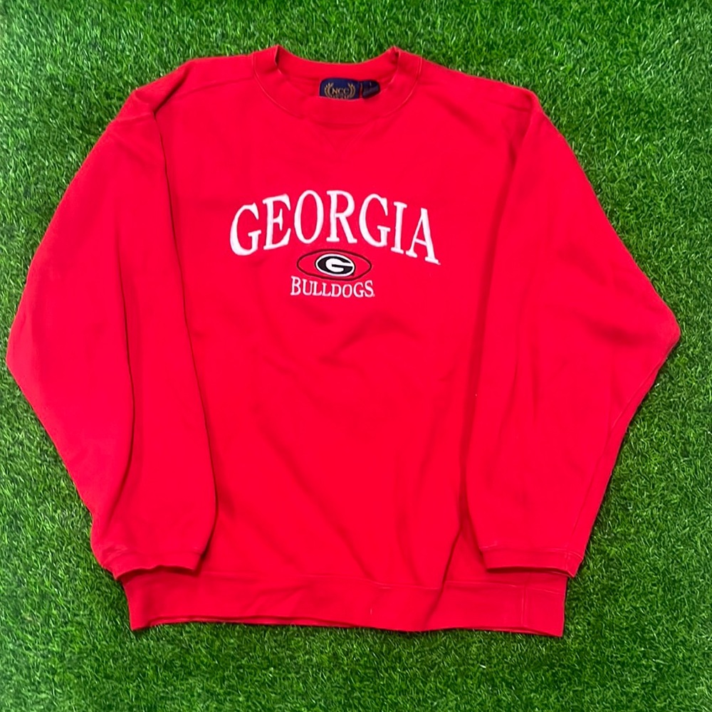 Red Georgia Bulldogs Crewneck sweatshirt Size Large